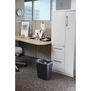 Set di 4 Contenitori per Rifiuti in Plastica Nera da 7 Galloni/28 Quarti per Camera da Letto/Bagno/Ufficio, Adatti per Scrivania/Lavandino/Armadietto - Product Image 5