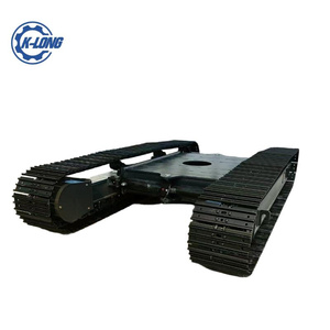 제조업체 고무/강철 크롤러 트랙형 하부 구조 섀시 8톤 크레인 굴착기 드릴링 장비 - Product Image 5