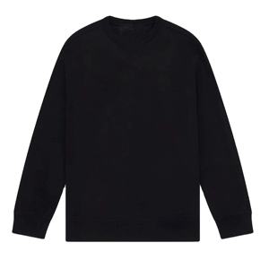 Pull-over à épaules tombantes surdimensionné personnalisé Sweat-shirt à col rond en coton épais avec motif uni imprimé pour l'hiver Nouvel usage vestimentaire - Product Image 1