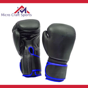 Guantes de Boxeo Profesionales de MMA en Cuero con Logotipo Personalizado y Cierre, Equipo de Entrenamiento de Boxeo de Sialkot, Pakistán - Product Image 4