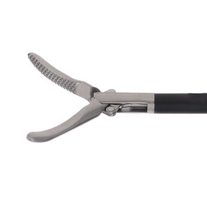 Pinza Quirúrgica Profesional de Acero Inoxidable de 36 cm, Curva Kelly, de Doble Acción, para Laparoscopia Manual, Mínimamente Invasiva - Product Image 5