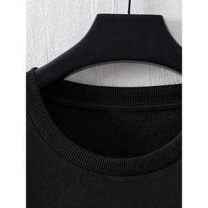 Camisetas Personalizadas de Cuello Redondo, 100% Algodón Grueso, Manga Corta, Estampado Gráfico, Tallas Grandes para Hombre 2026 - Product Image 3