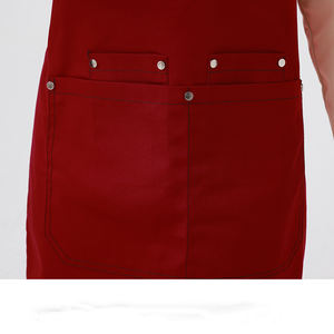 Delantal Unisex de Algodón Reutilizable para Cocina, Bar, Cafetería, Restaurante, Limpieza Diaria, con Logotipo Personalizado - Product Image 4