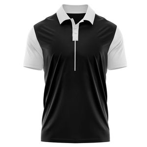 Camiseta Polo Lisa de Alta Calidad 100% Algodón 220g del Fabricante, con Logotipo Personalizado Impreso, Talla Grande para Hombre - Product Image 1