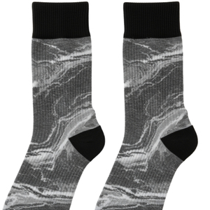 Chaussettes de course et de yoga en coton personnalisées pour l'automne, professionnelles, à séchage rapide, montantes jusqu'au genou, respirantes, avec doublure en coton pour le sport, vente en gros - Product Image 5
