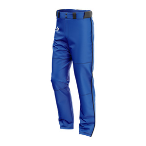 Pantalons de baseball personnalisés OEM, mélange de polyester respirant, coupe athlétique, coutures renforcées, designs d'équipe sublimés - Product Image 6