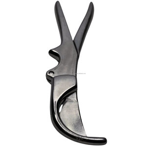 WORLD PRECISION SURGICAL Tijeras para costillas Gluck de acero inoxidable, Pinzas de sujeción de placas óseas, Instrumento con certificación CE Clase II - Product Image 2
