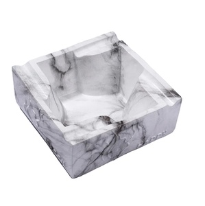 Cenicero de mármol clásico Diseño clásico de lujo único con logotipo personalizado para el hogar y la sala de estar de la India - Product Image 2