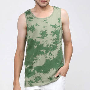 เสื้อกล้ามผู้ชายลายพราง คอกลม ถักทอ สวมใส่สบาย ระบายอากาศได้ดี ผ้าฝ้าย 100% - Product Image 2