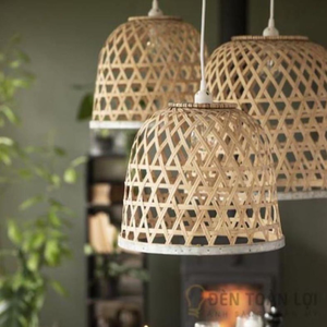 Prix de gros pour abat-jour en osier artisanaux du Vietnam pour jardin vert avec logo personnalisé - Product Image 4