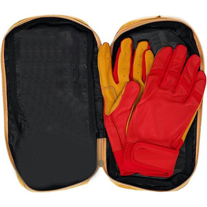 Gants de baseball en cuir personnalisés pour gauchers, pour adultes, manchette courte, matériaux de qualité, pour joueurs de plein champ, lanceurs, frappeurs et joueurs de première base - Product Image 2