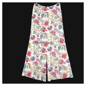 Pantalon Palazzo à jambes larges personnalisé coupe ample pour femmes pantalon d'été en coton respirant léger et confortable voyage tenue de bureau - Product Image 6