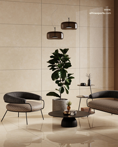 กระเบื้องเซรามิกพอร์ซเลนขัดเงา ลายออนิกซ์ ขนาด 60x120 ซม. สีเบจอาเบเลีย ผิวมันเงา คุณภาพพรีเมียม ขนาด 600x1200 มม. สำหรับห้องนั่งเล่น - Product Image 3