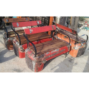 Banco de Tractor de Reproducción, Mueble de Madera Estilo Industrial Vintage, Asientos para Tractor Antiguo, Venta al por Mayor, Proveedor de Exportación - Product Image 5