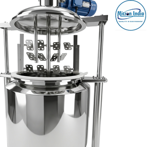 Tanque Mezclador de Acero Inoxidable Totalmente Automático para la Fabricación de Ungüentos, Agitador para Mezclar Crema Cosmética, Equipo de Sistema de Mezcla Uniforme - Product Image 6