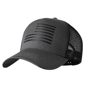 Casquette Snapback personnalisée à 6 panneaux en maille structurée 100% coton, pour le sport, les voyages, la course à pied, avec logo brodé en 3D - Product Image 6