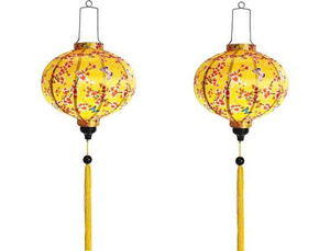 Faroles de seda hechos a mano por proveedores vietnamitas, faroles de seda con marco de bambú, faroles de seda decorativos para decoración de restaurantes - Product Image 6