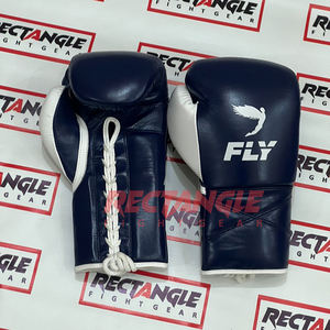 Guantes Super Laces Hechos a Medida, Guantes de Boxeo de Cuero Genuino para Muay Thai y Kickboxing, con Cordones, para Entrenamiento al Aire Libre - Product Image 5