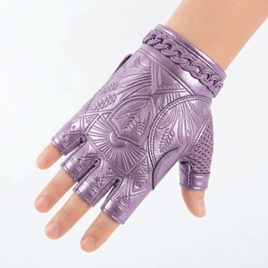 Guantes de agarre para mujer, ideales para entrenamiento de pole dance, con contacto seguro, movimiento flexible, ajuste cómodo y estilo elegante. - Product Image 6