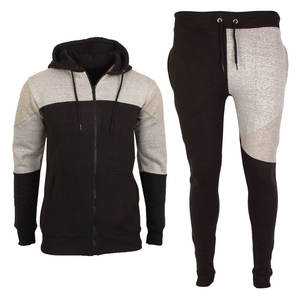 Ensemble de survêtement pour homme à manches longues, design personnalisé, vente en gros, meilleure qualité, sweats à capuche et pantalons de survêtement - Product Image 1