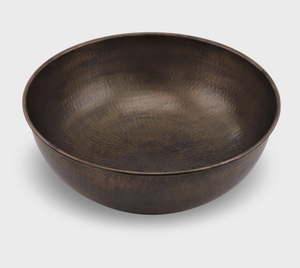 God Gift Exports - Cuenco de Spa de Cobre Puro Martillado, Duradero, con Acabado Marrón Antiguo, para Uso en Salones y Spas - Product Image 6