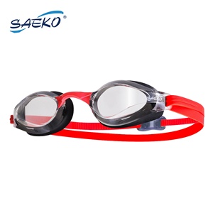Gafas de Natación SAEKO Taiwan para Competición, Antivaho, Protección UV, 5 Colores, Talla Adulto, Puente Nasal Intercambiable - Product Image 5