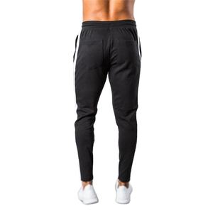 Taille haute Sport Patchwork Joggers automne hommes Slim Fit 100% coton coupe-vent imperméable Gym pantalons de survêtement - Product Image 6