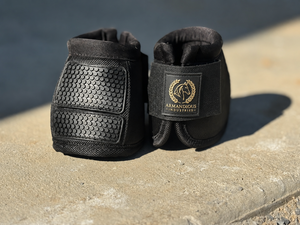 Horse Bell <b>Boots</b> Shock Absorbing Overreach <b>Boots</b> Durable Protective Horse Hoof <b>Boots</b> for Equestrian Riding Training - Product Image 1
