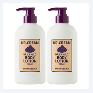 Crema corporal coreana K-Beauty DakteoCream, loción corporal suave de uso diario con aroma a talco para bebé, 500 ml - Product Image 6