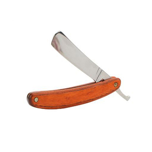 Navaja de Barbero Profesional de Acero Inoxidable de Una Sola Hoja con Logotipo Personalizado, el Mejor Fabricante de Accesorios para Afeitadoras Masculinas - Product Image 3