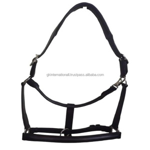 Harnais pour cheval en cuir véritable de style anglais, harnais en cuir de qualité supérieure, équipement équestre avec rembourrage et quincaillerie en laiton - Product Image 4