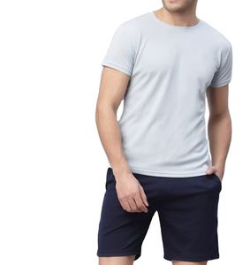 Ensemble de sport pour homme, design personnalisé, respirant, été, haute qualité, 100% coton, t-shirt et short - Product Image 1