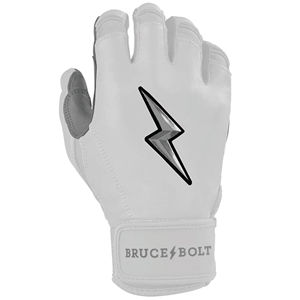ถุงมือตีเบสบอล BRUCE-BOLT WHITE-OUT หนังบุฟองน้ำ ปิดข้อมือสั้น สำหรับผู้ใหญ่ ทั้งชายและหญิง ใช้สำหรับฝึกซ้อม - Product Image 5