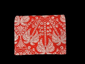 Tela Bordada de Algodón Roja y Blanca de Primera Calidad en Oferta |   Tela con Diseño de Palmeras para Vestidos |   Tela de Algodón de Diseño - Product Image 3