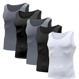 Camisetas sin mangas personalizadas para hombre, ropa deportiva, venta al por mayor, camisetas de tirantes a bajo precio - Product Image 5