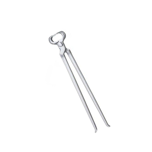 Pince à sabots professionnelle pour chevaux, outils de fermeur, lime à sabots, râpe, coupe-sabots, en acier inoxydable médical - Product Image 2