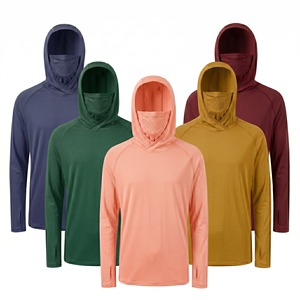 Meilleures ventes - Prix d'usine - Vêtements de pêche pour hommes de haute qualité - 100% polyester - UPF 50 - Séchage rapide - Respirant - Impression par sublimation - 180g - Product Image 1
