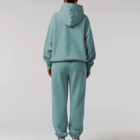Service OEM en gros : Ensembles de survêtements unisexes (hoodie et pantalon de jogging) 100 % coton, 2 pièces