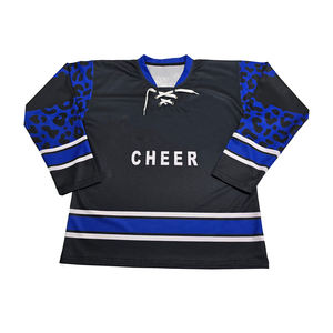 Jersey de Hockey Sublimado con Impresión Digital Personalizada de Malla de Alta Calidad, Servicio OEM, Secado Rápido, Transpirable y Ajustable - Product Image 1