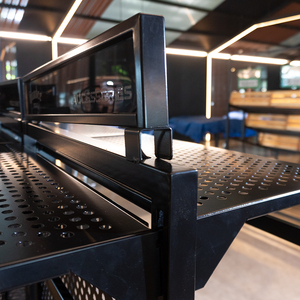 Metal Two-Shelf Freestanding Supermarket Shelves - Customized OEM Factory Vietnam - Product Image 3