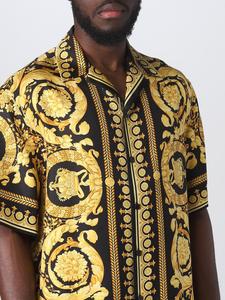 Ensemble chemise et short décontracté pour homme, col en V, respirant, de bonne qualité, imprimé numérique 3D, fermeture simple boutonnage, idéal pour l'été - Product Image 5