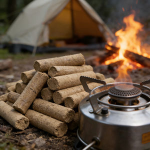 Granulés de pin naturels à faible teneur en cendres pour les installations d'énergie thermique industrielle, les chaudières commerciales et des performances de chauffage confortables - Product Image 1