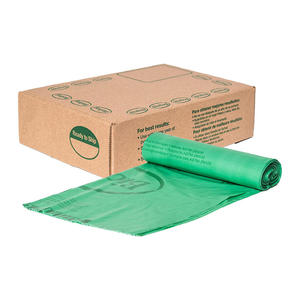 <b>Black</b> Refuse <b>Sack</b> Bin Liner 100L HDPE Plastic Dustbin Liners Rubbish Bags Trash Bags In Roll 120 Liters Heavy Duty Construction - Product Image 2
