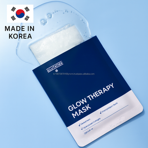 Masque en tissu hydratant pour la peau à base de collagène et de glutathion coréen, 5 pièces, K Beauty OEM - Product Image 1