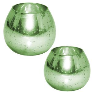 Support de verre Antique fait à la main, couleur vert clair, 1 pièce, fait à la main, en cuivre Antique, avec finition verte claire - Product Image 1