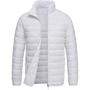 <b>Mens</b> Winter Casual Puffer <b>Jacket</b> with Highly Demanding and Diagonal Zipper Cutting in Premium Quality 2025 - Product Image 3