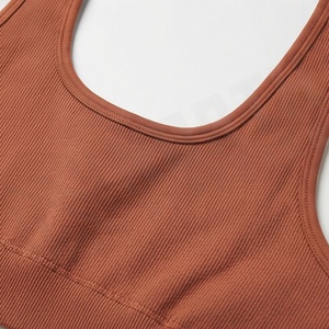 Conjunto de Yoga sin Costuras de Secado Rápido para Mujer, Sujetador Deportivo Reversible, Leggings Transpirables, Ropa Deportiva, Color Personalizado - Product Image 4