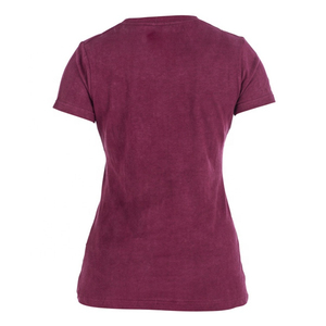 Camiseta de Algodón Azul para Mujer, Corte Ajustado, Cuello Redondo, Informal, con Logotipo Estampado, para Primavera/Verano - Product Image 4