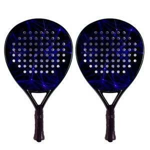 Raquetas de Pádel Personalizadas de Diseño Popular, Raqueta de Pádel Profesional de Fibra de Carbono 3K/12K/18K en Venta - Product Image 1