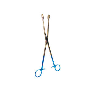 Pinces à ovules chirurgicales obstétricales manuelles sur mesure en gros, 16 mm, à mâchoires ouvertes, demi-or, en acier inoxydable, approuvées CE - Product Image 6